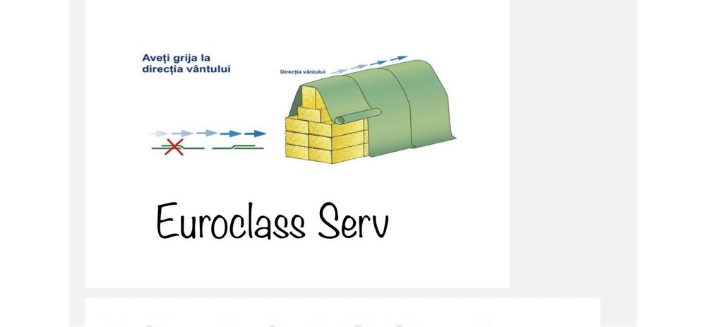PRELATA IMPERMEABILA, Protectie FÂN/Baloti/Cereale 9.8x25m=1720