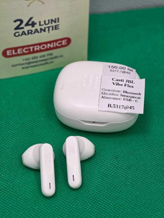 Casti JBL Vibe Flex [Ag45 Bacau1 B.5317] - Garantie 2 ani