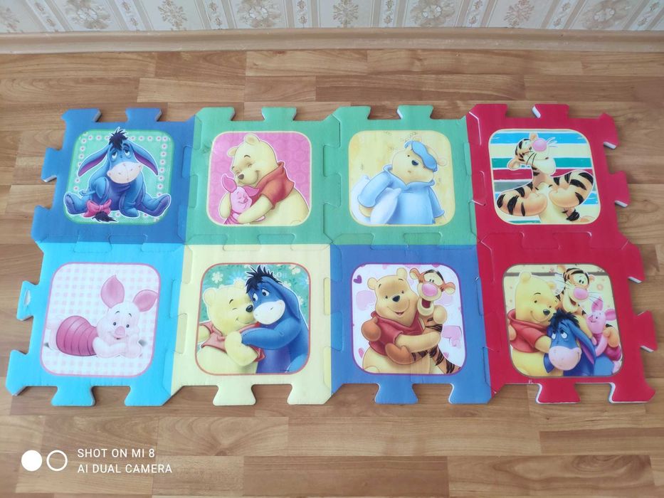 Мек пъзел за под