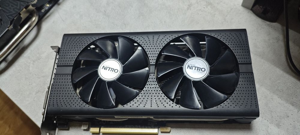 Видеокарта rx570 8gb nitro