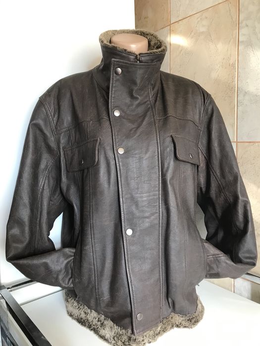 Geacă barbati piele naturală Angelo Litrico marimea L