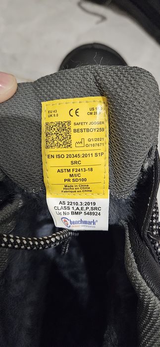 Рабочие ботинки Safety Jogger BESTBOY259