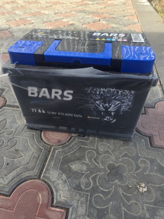 Новый аккумулятор bars 75в, бу crona 60в