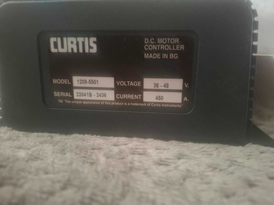 НОВИ контролери/ регулатори Curtis 1209-5501
