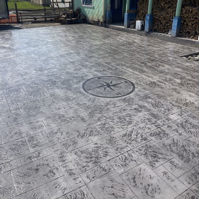 Beton amprentat - soluția ideală pentru oameni cu gust!