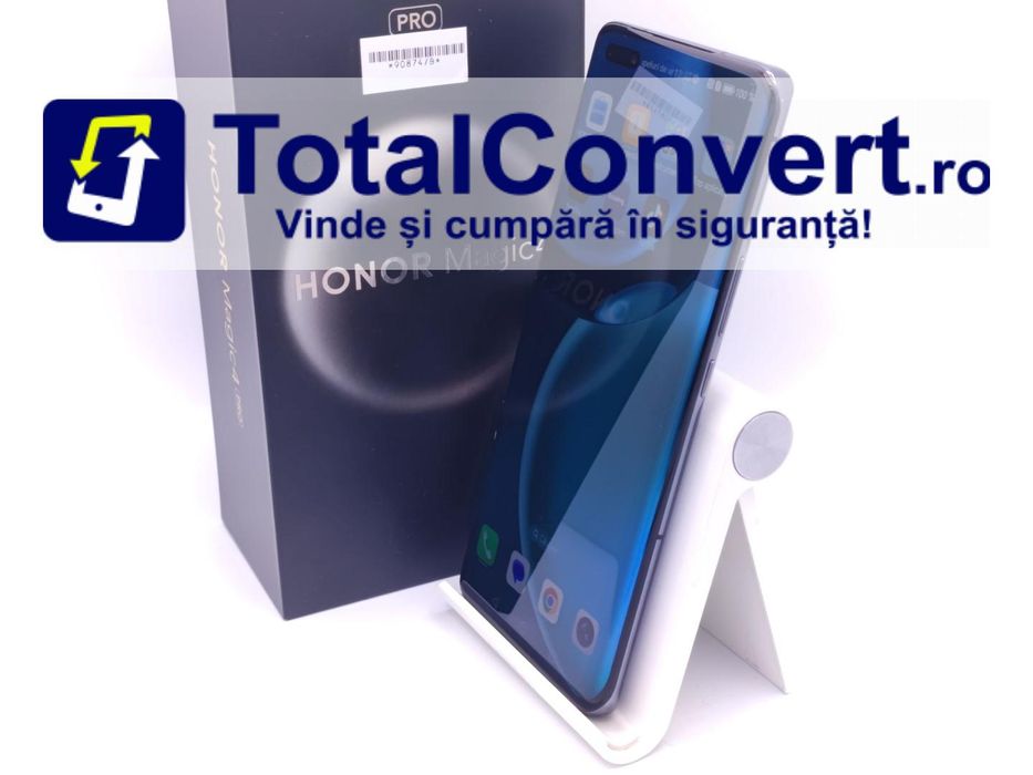 Honor Magic4 Pro 5G 256GB Black 8GB Dual, Garantie 24 luni | #D90874