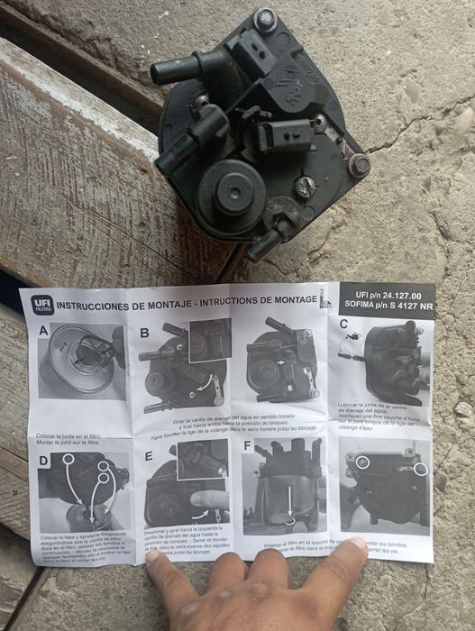 Filtru combustibil Peugot 308