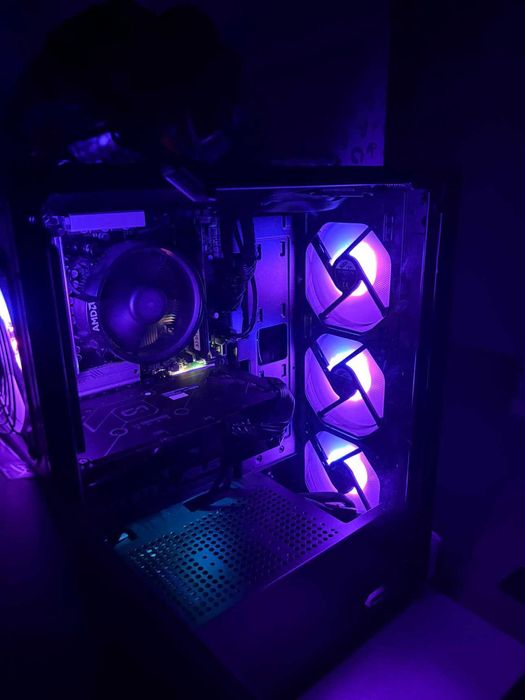 Настолен геймърски компютър RTX 5060 / Ryzen 5 9600X / 1TB / 16 GB RAM