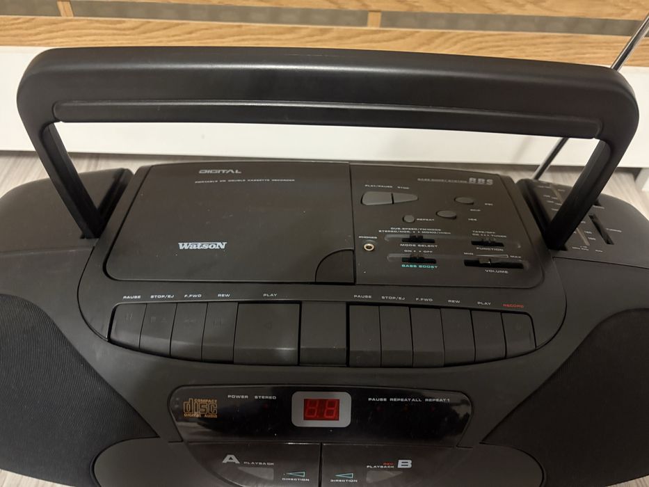 Dublu radio casetofon Watson