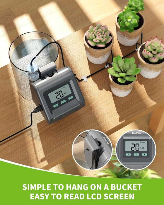 Автоматична напоителна система RAINPOINT за саксийни растения