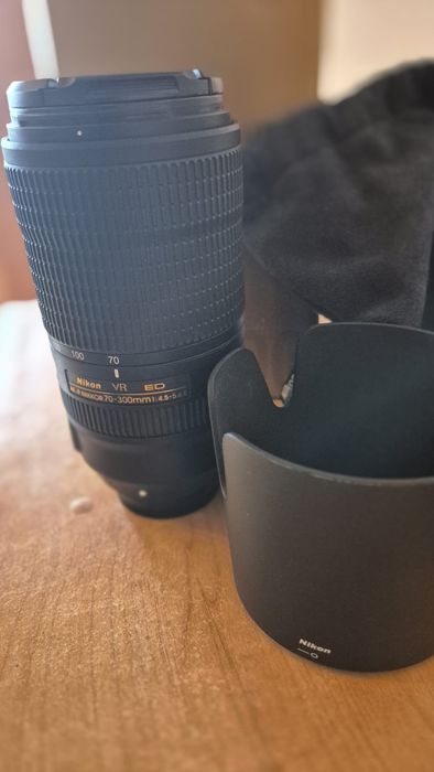 Teleobiectiv  AF-P NIKKOR 70-300 mm f4,5-5.6E  ED VR