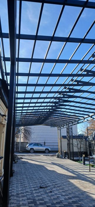 Навесы, перила, сварочные работы