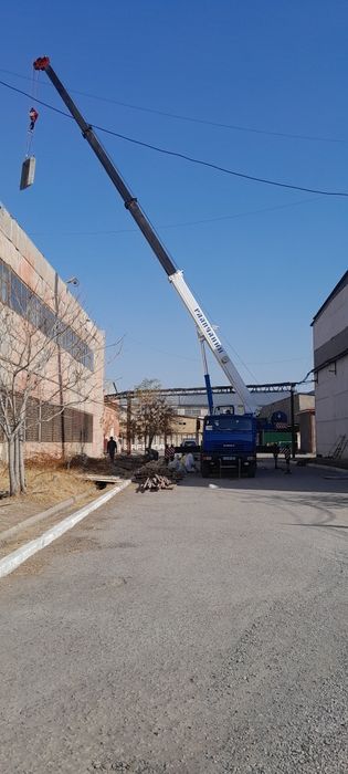 Avtokran xizmati 25t 28m Автокран хизмати  услуга автокран