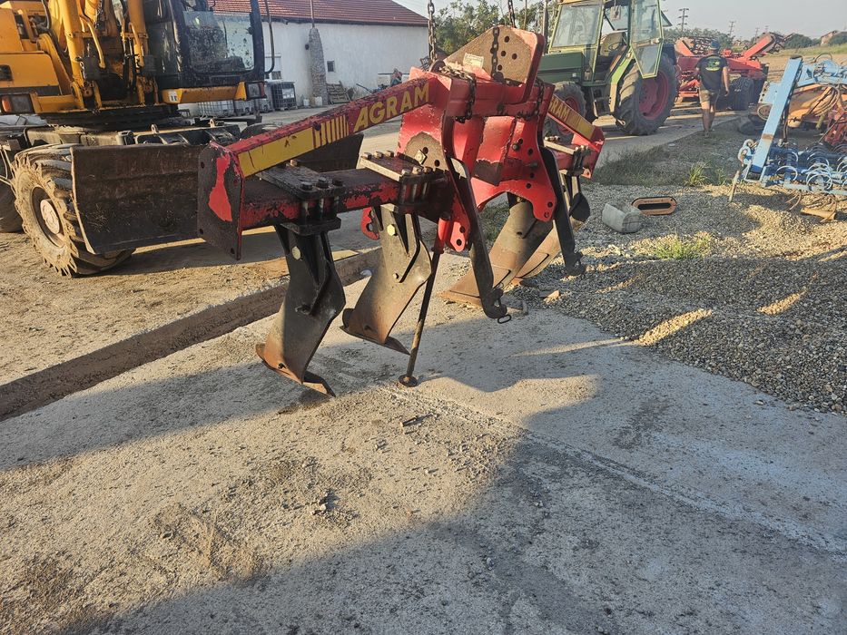 scarificator gruber plug disc freza met remorca