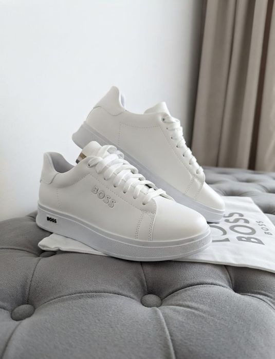 Adidasi Boss Alb - Adidasi Premium