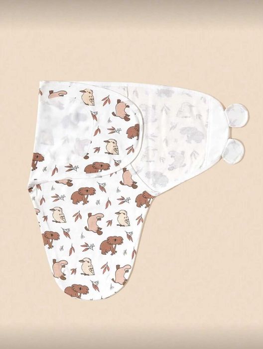 Комплект за новородено - спално чувалче и шапка