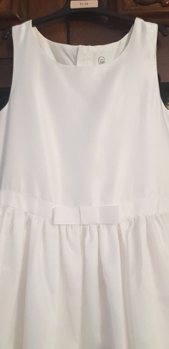 Rochie alba Cool Club Smyk cu broderie, 146