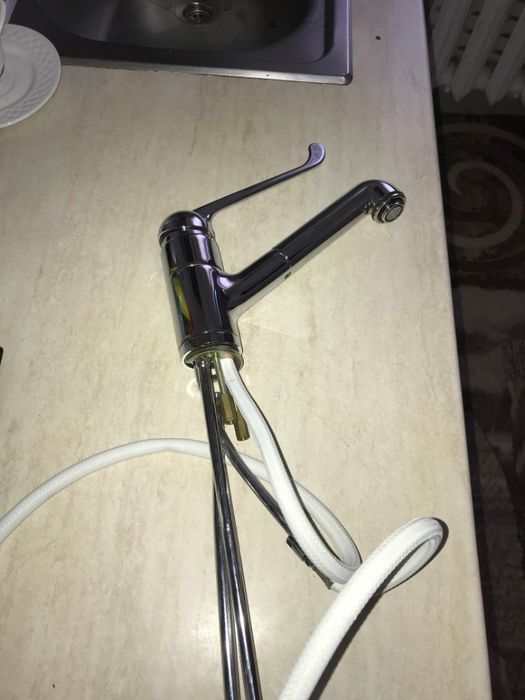 Baterie de Bucatarie cu Cap Extractabil Italiana Noua