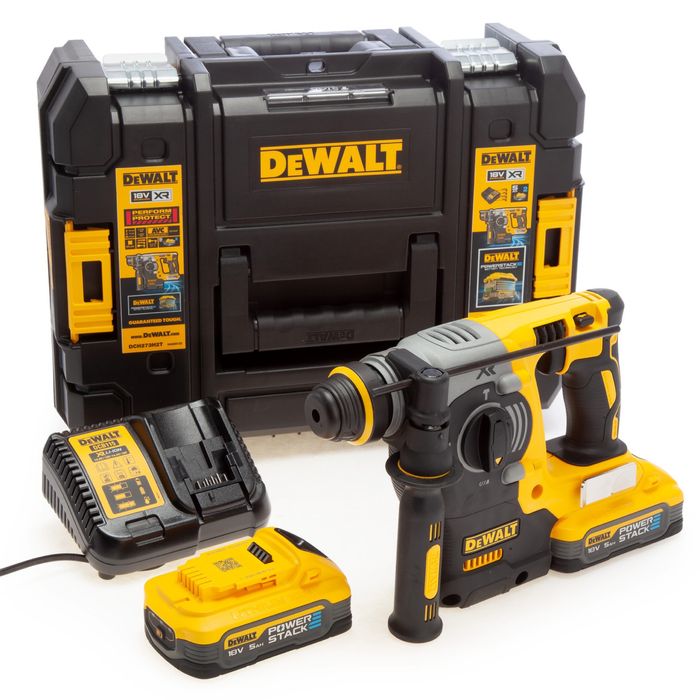 Акумулаторен Перфоратор DeWALT DCH273H2T SDS – Plus 18V 2.1 J