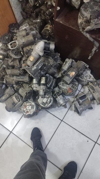 Привозные и новые стартера генераторы