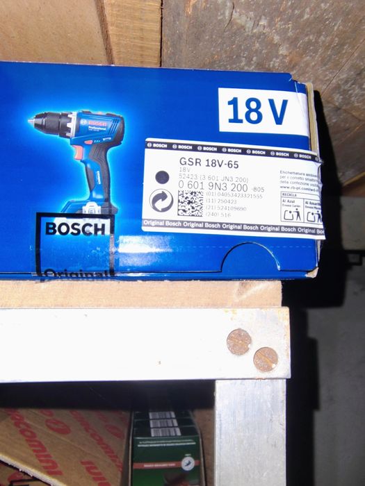 Masina de gaurit si insurubat, pe acumulator, 18 V, Bosch Professional