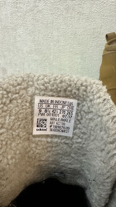 Зимние ботинки adidas оригинал