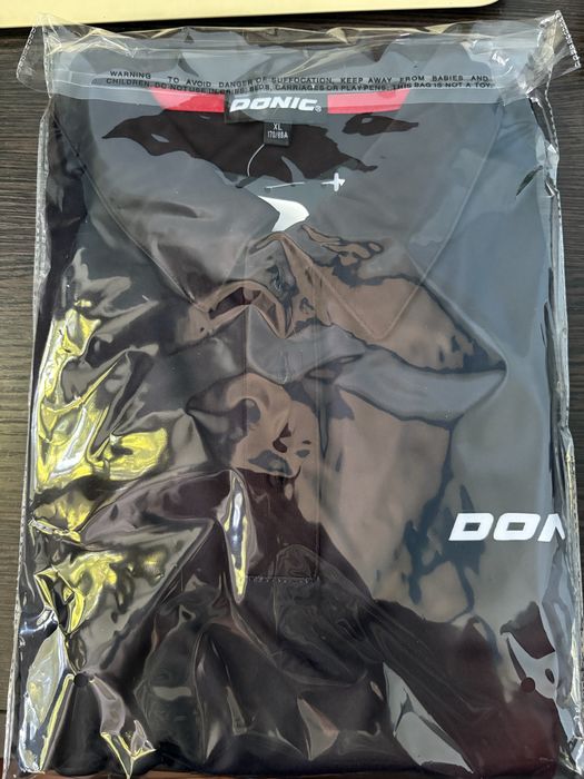 Оригинальная футболка Donic для настольного тенниса, размер XL