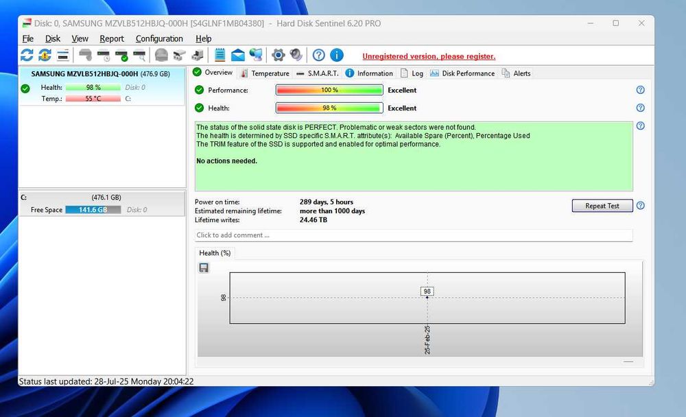 Rezervat - SAMSUNG NVME/SSD M.2 500-512 GB - Citire 3500 MB/s - Scrier