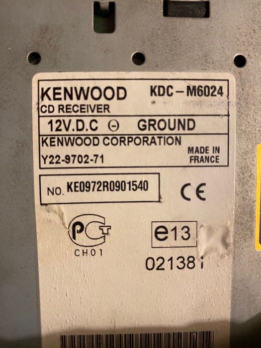CD за кола Kenwood