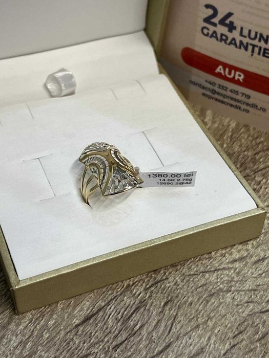 (AG42 B:12690.2) Inel aur 14K 2.76gr