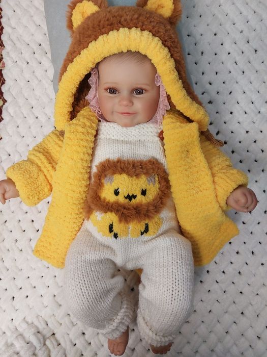 Детский вязаный костюм