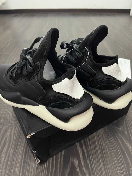 Adidasi Y-3, Kaiwa - White Premium din Piele NOI Yohji Yamamoto Y3