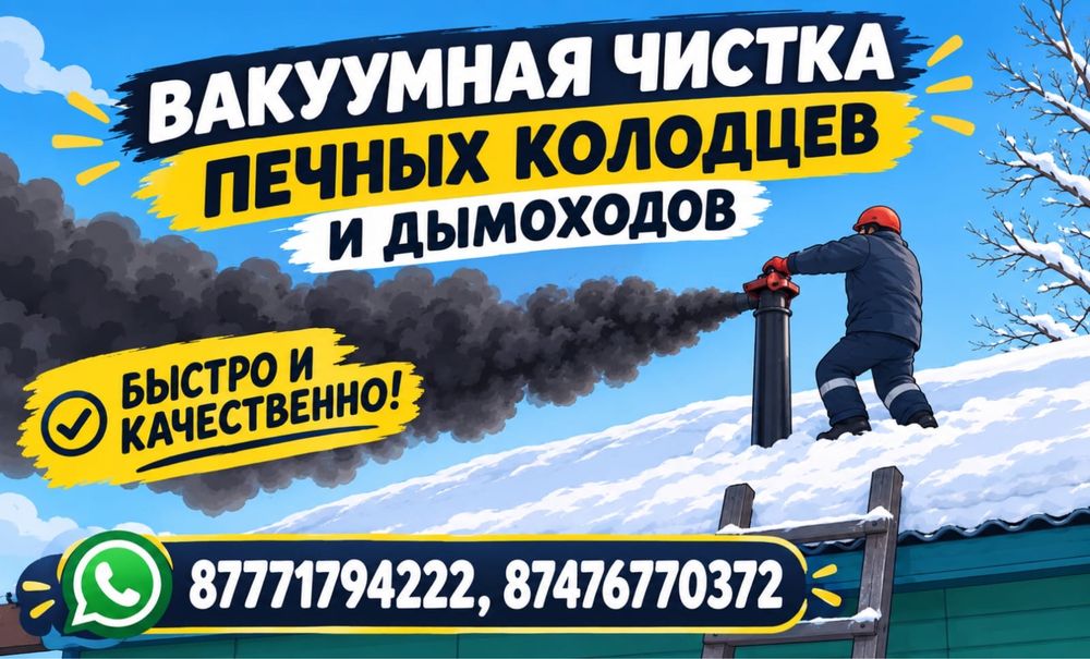 Чистка печных колодцев