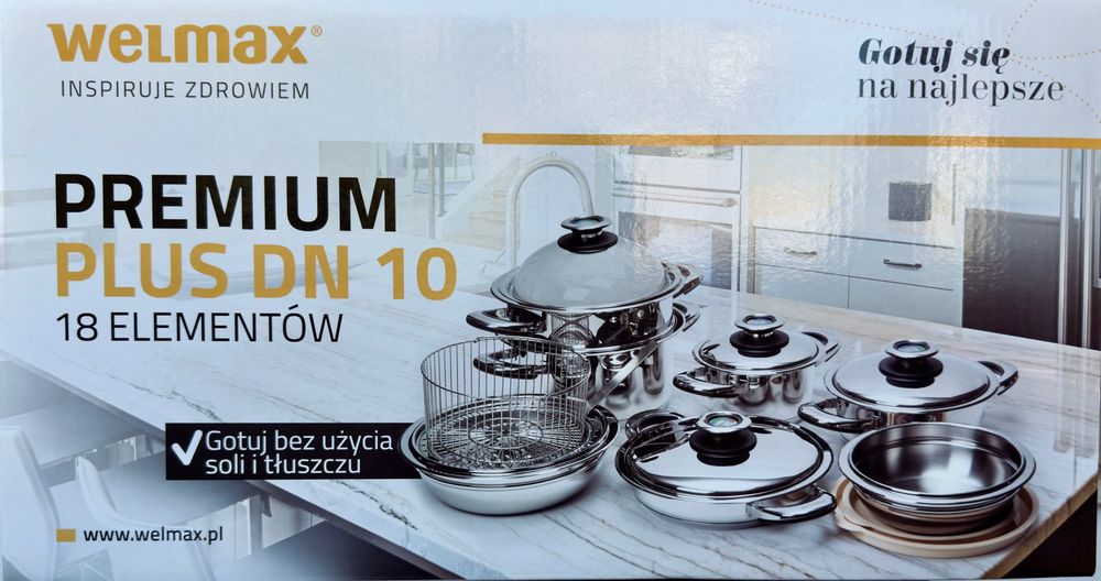 Комплект съдове за готвене Welmax