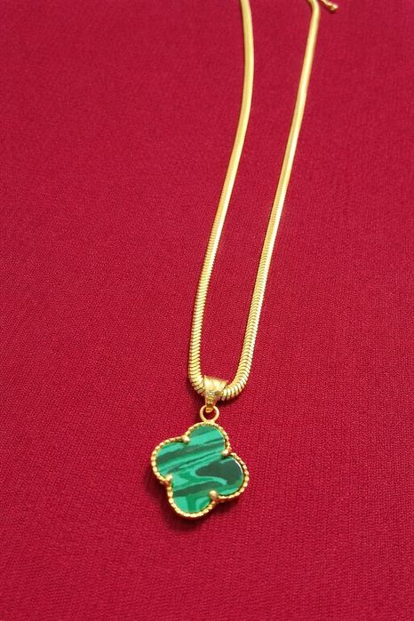 Van Cleef набор серьги цепочка кольцо