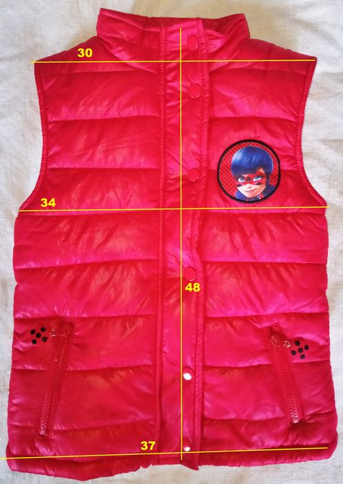 детски зимни елек Miraculous. Нов!