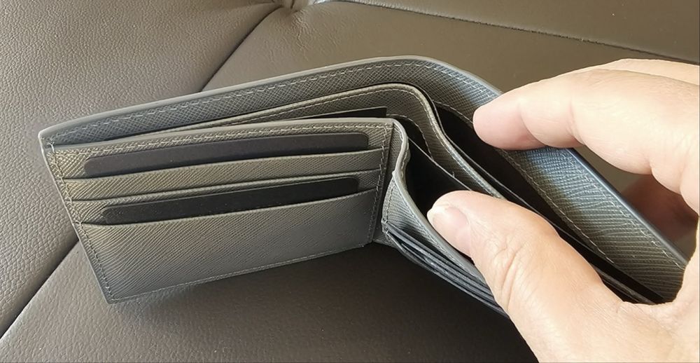 Кожен портфейл montblanc sartorial 6cc