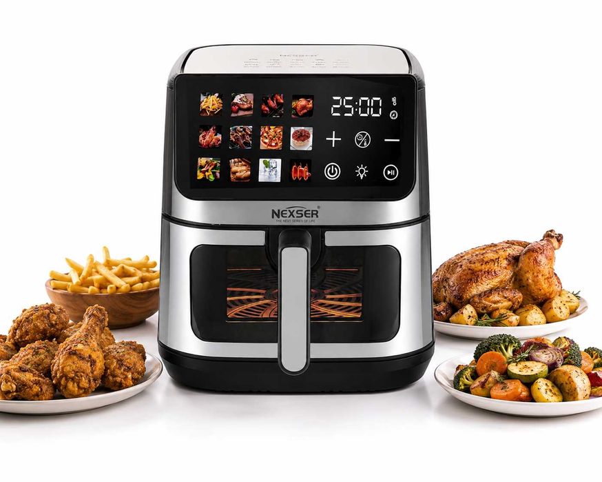 Аir fryer Nexer NS-10102 1600W 10л Еър фрайър Фритюрник с горещ въздух