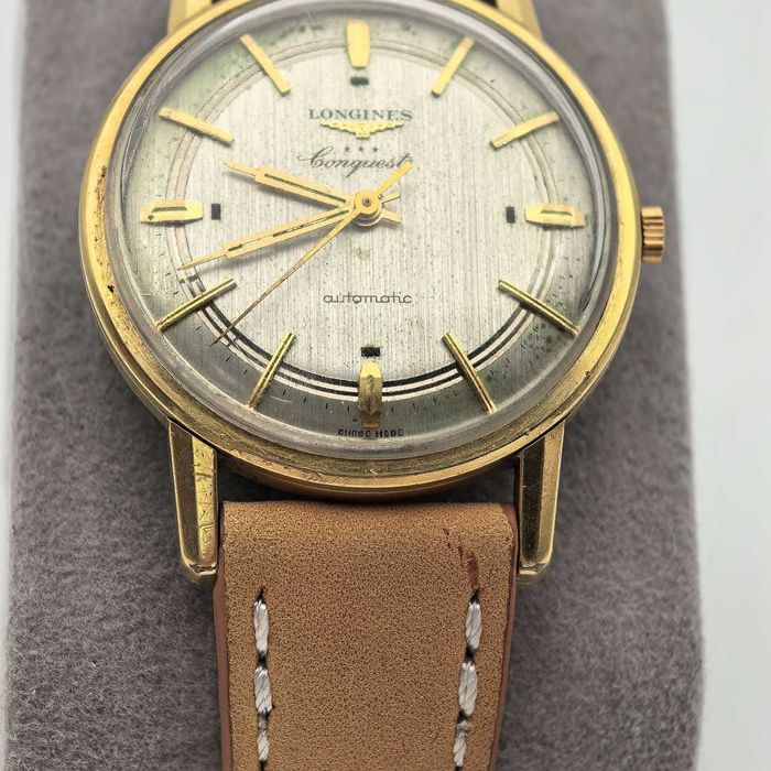 Longines Conquest Linen Dial anii 50