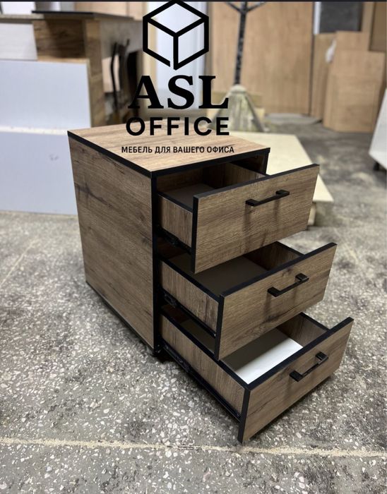 Тумба мобильная на заказ мебель Астана Столы Стеллажи Шкафы
