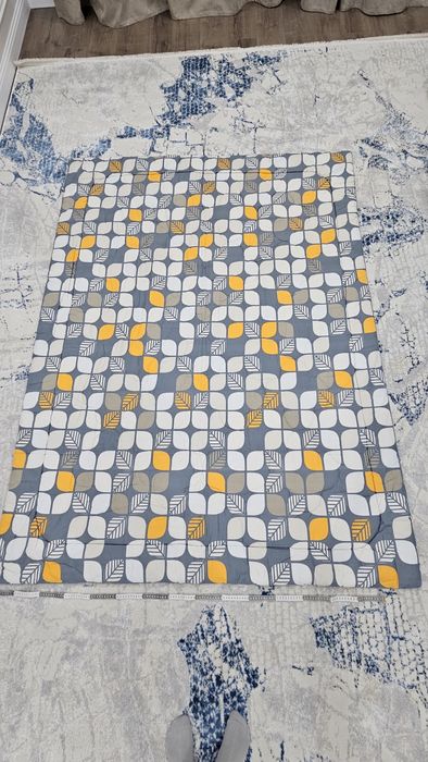 Іші мақтадан станок арқылы тігілген көрпе