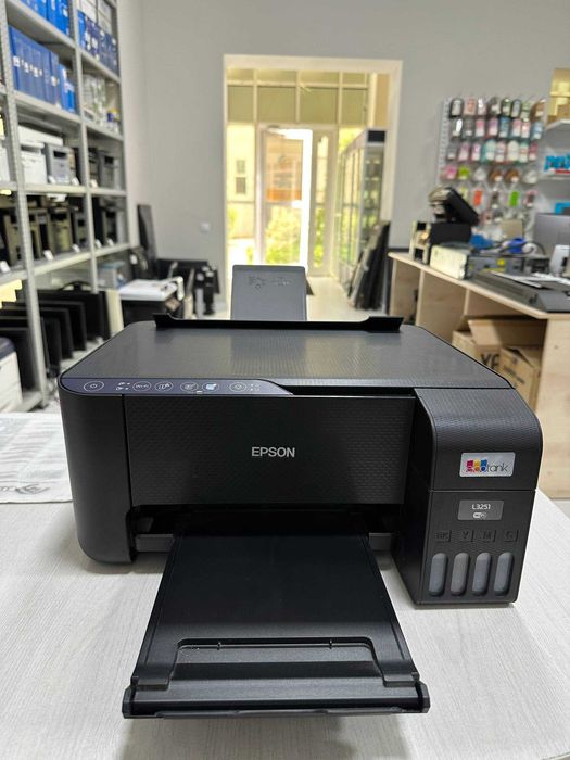 МФУ Epson L3251 3в1, А4 цветной, Wi-fi/Usb