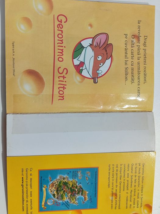 Carte "Numele meu e Stilton,Geronimo Stilton"