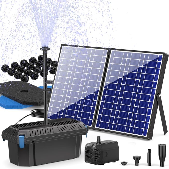 Pompa solara de iaz 6W, 12W, 20W 35W începând de la 50 lei