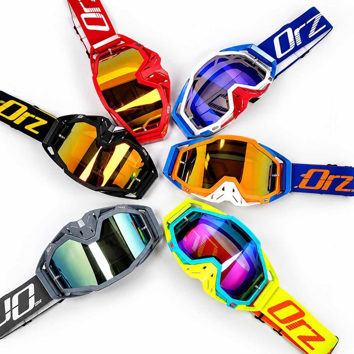 Кросови очила ORZ Race Speed, Маска с UV400, Anti-Fog визьор, Различни цветове