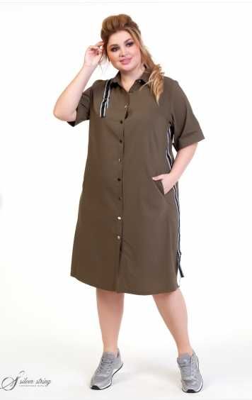 Новые фирменные платья, хлопок /вискоза, размер 60/68