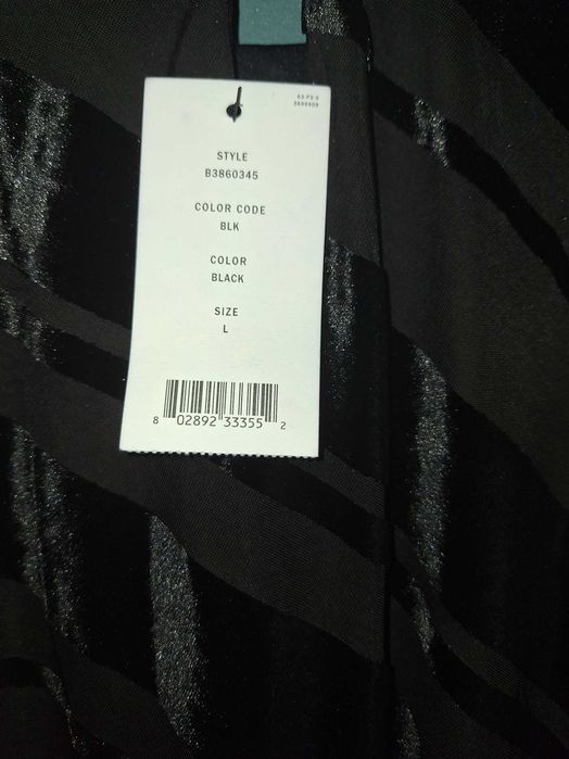 Top dama, negru,DNKY, layer, fara maneci, nou cu etichete, L.