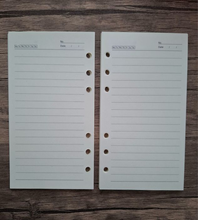 Запасные Листы/бумаги/блокнот/колечки для блокноты/А6/А7/А5