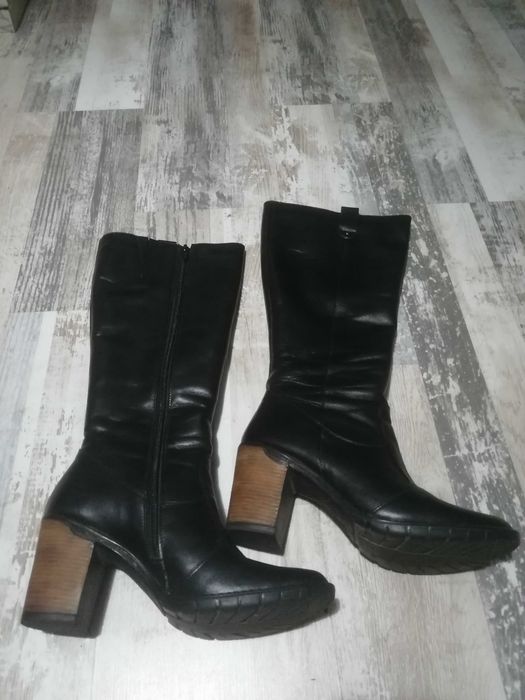 Cizme piele dame