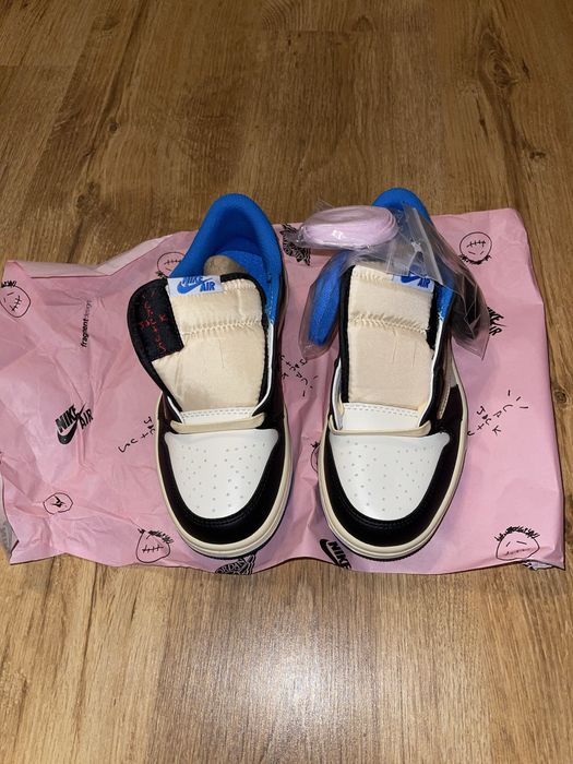 Jordan 1 Low Travis Scott Black Phantom / Fragment